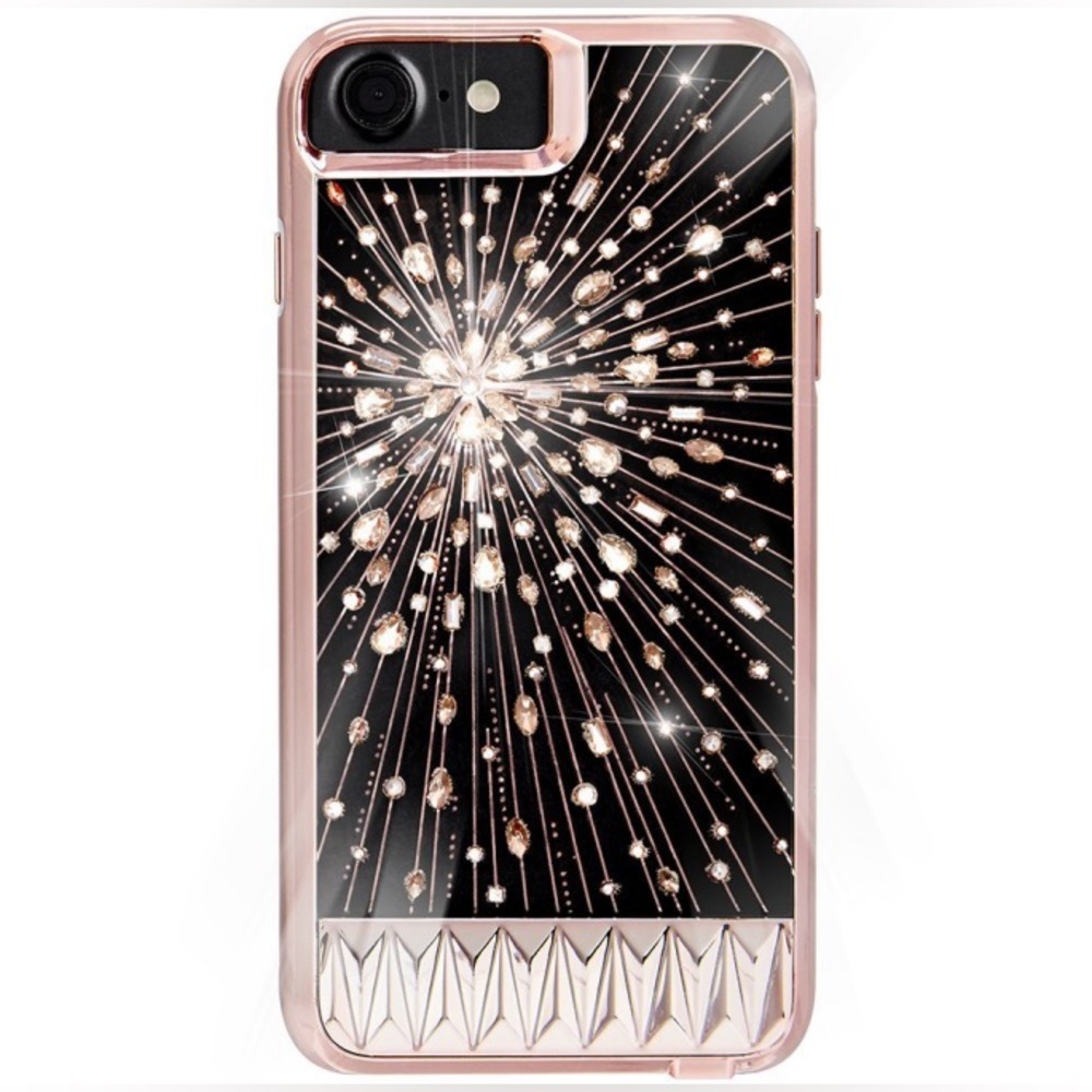 NWT case-mate luminescent light-up case with genuine crystals 💖 iPhone 8 Plus ✨